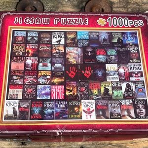 1000piece Stephen King Cover Puzzle
